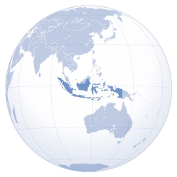 indonesia-orthographic-projection